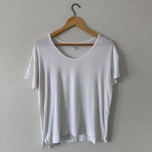 OLD NAVY | White Luxe Oversized T-Shirt (size small)